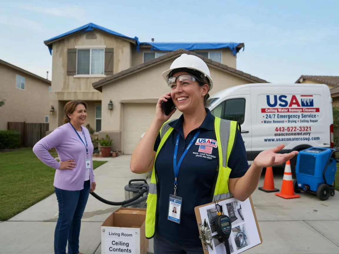 Ceiling Water Damage Restoration Rancho Santa Margarita, CA FAQs